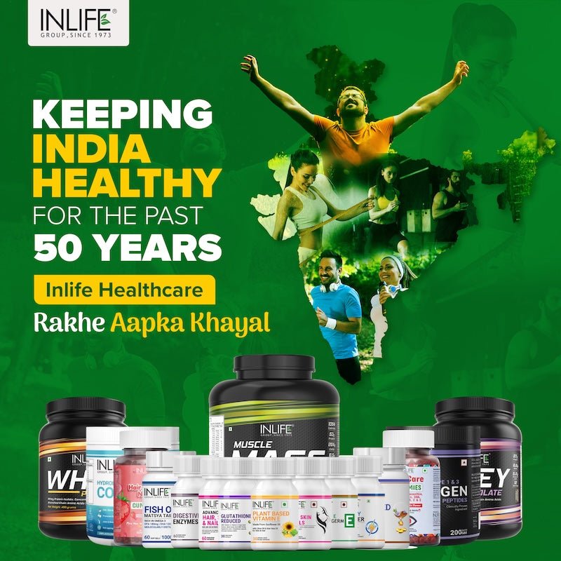 INLIFE Bioavailable Curcumin Supplement, 600mg - INLIFE Healthcare (International)