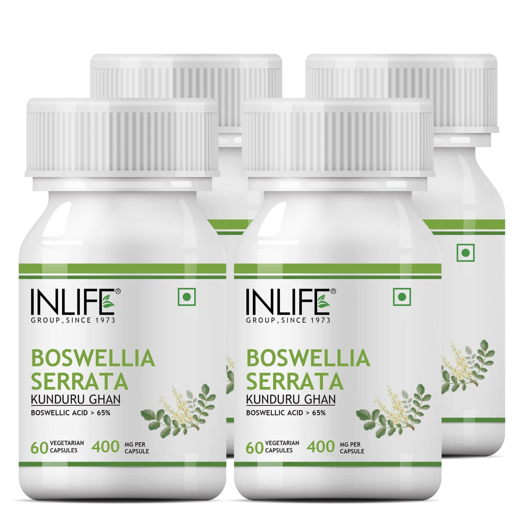 INLIFE Boswellia Serrata Extract (Boswellic Acids > 65%), 400 mg - INLIFE Healthcare (International)