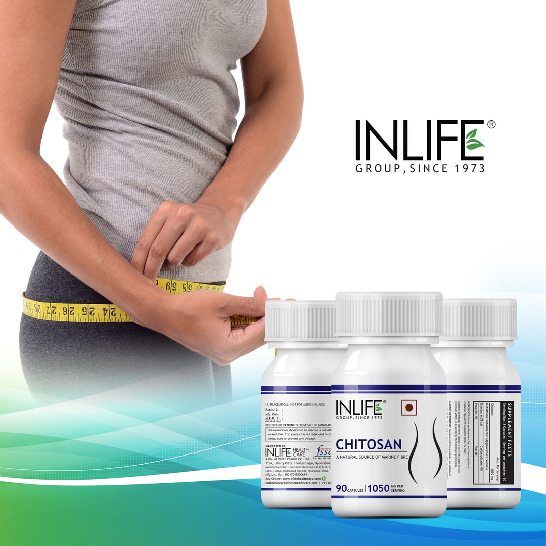 INLIFE Chitosan Supplement 1050 mg - INLIFE Healthcare (International)