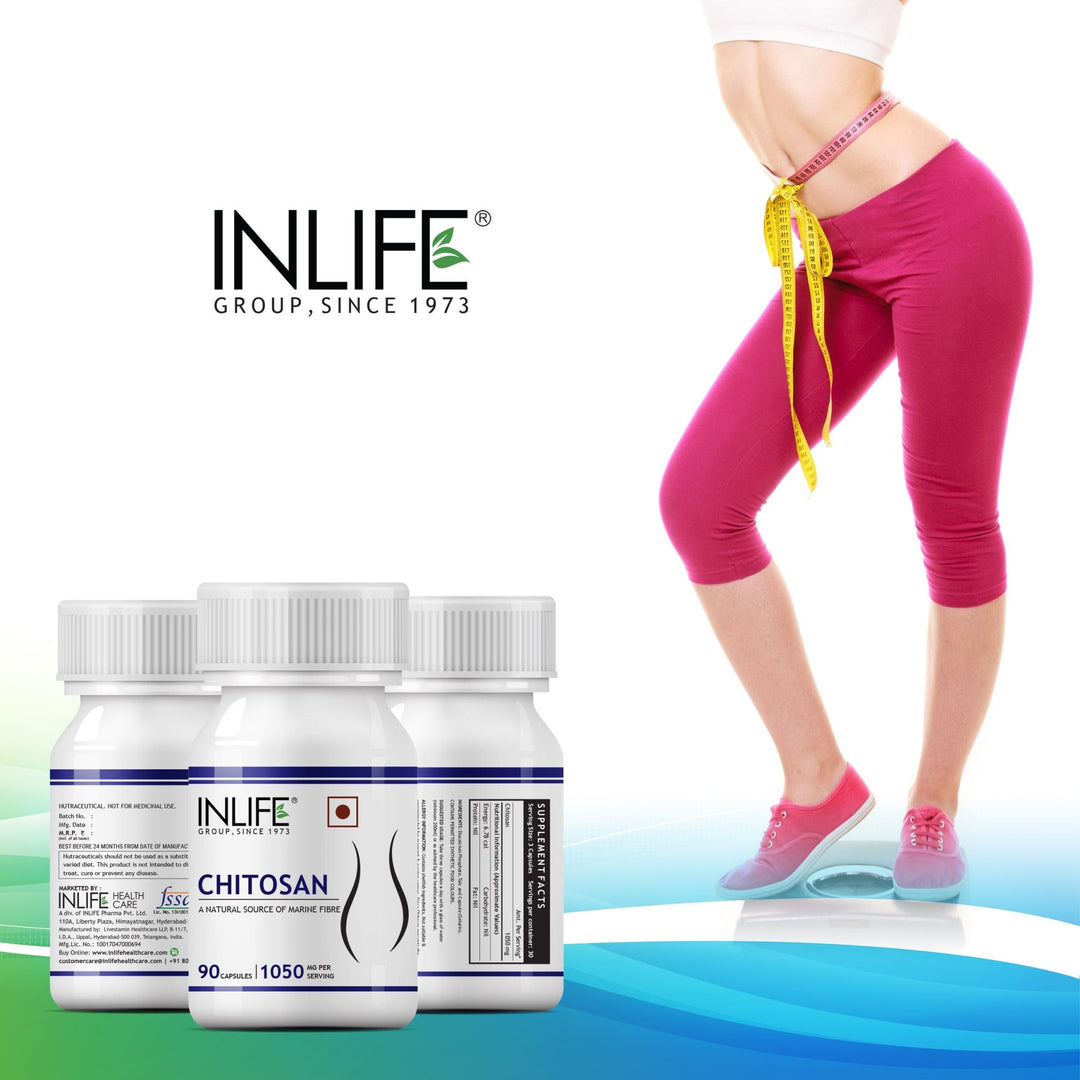 INLIFE Chitosan Supplement 1050 mg - INLIFE Healthcare (International)