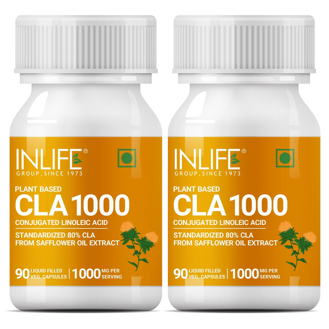 INLIFE CLA 1000 with 80% Active Conjugated Linoleic Acid, 1000mg - INLIFE Healthcare (International)