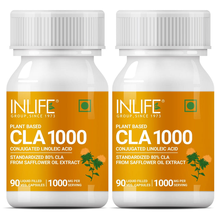 INLIFE CLA 1000 with 80% Active Conjugated Linoleic Acid, 1000mg - INLIFE Healthcare (International)