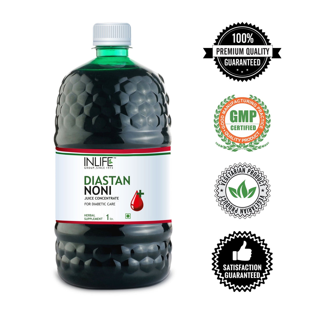 INLIFE Diastan Noni Juice Concentratefor Diabetic Care - 1 Litre - INLIFE Healthcare (International)