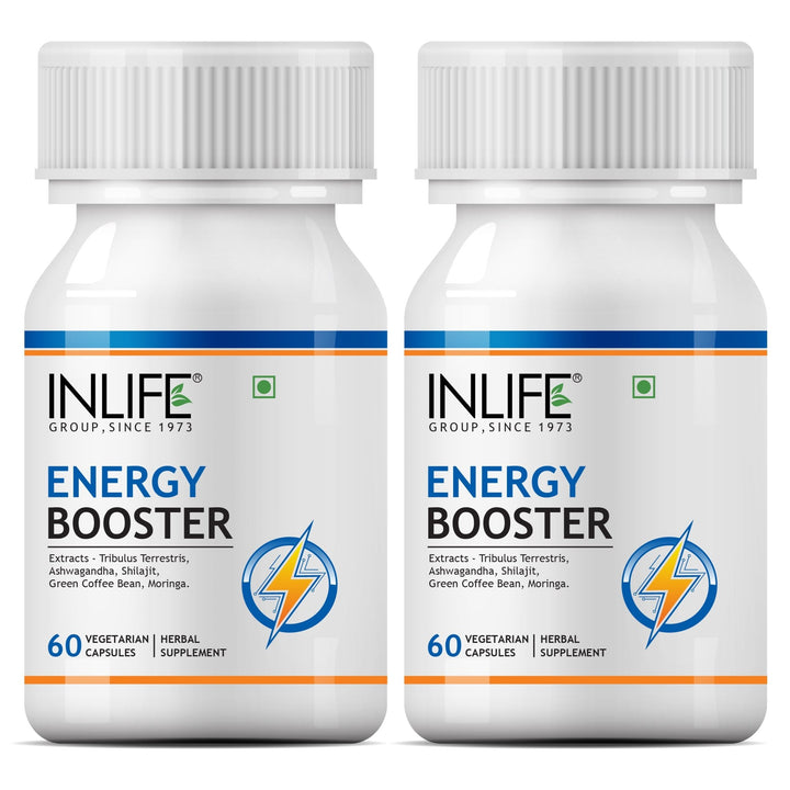 INLIFE Energy Booster Supplement with Ayurvedic Herbs - INLIFE Healthcare (International)