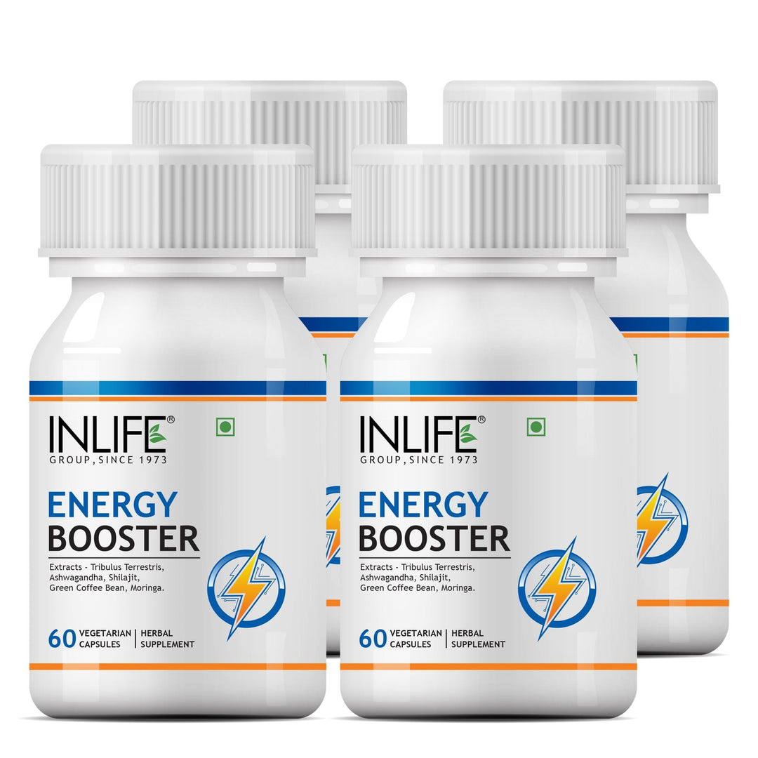 INLIFE Energy Booster Supplement with Ayurvedic Herbs - INLIFE Healthcare (International)