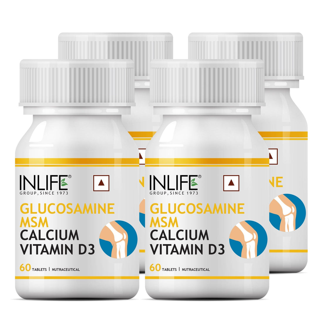 INLIFE Glucosamine MSM Calcium & Vitamin D3 Supplement - INLIFE Healthcare (International)
