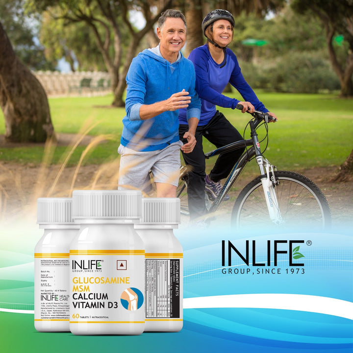INLIFE Glucosamine MSM Calcium & Vitamin D3 Supplement - INLIFE Healthcare (International)