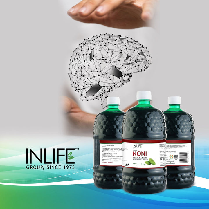 INLIFE Noni Gold Fruit Juice Concentrate with Garcinia & Aloe Vera Liquid Drink - 1 Litre - INLIFE Healthcare (International)