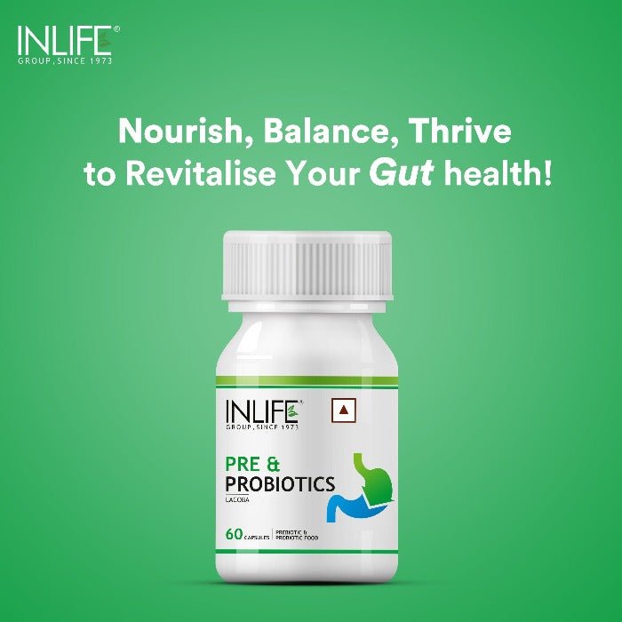 INLIFE Prebiotics and Probiotics Supplement for Men Women - INLIFE Healthcare (International)