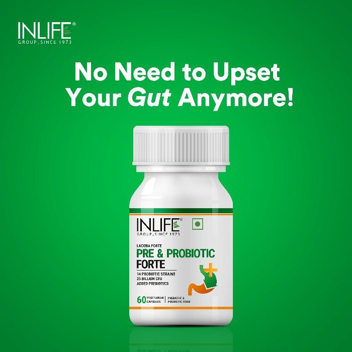 INLIFE Probiotics Forte Supplement 25 Billion CFU with 14 Strains - INLIFE Healthcare (International)