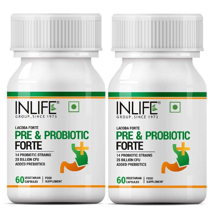 INLIFE Probiotics Forte Supplement 25 Billion CFU with 14 Strains - INLIFE Healthcare (International)