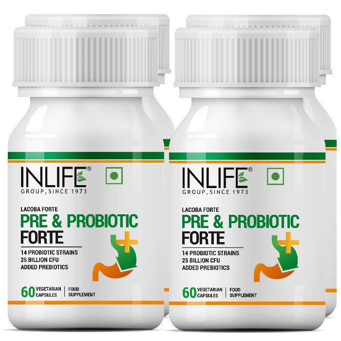 INLIFE Probiotics Forte Supplement 25 Billion CFU with 14 Strains - INLIFE Healthcare (International)