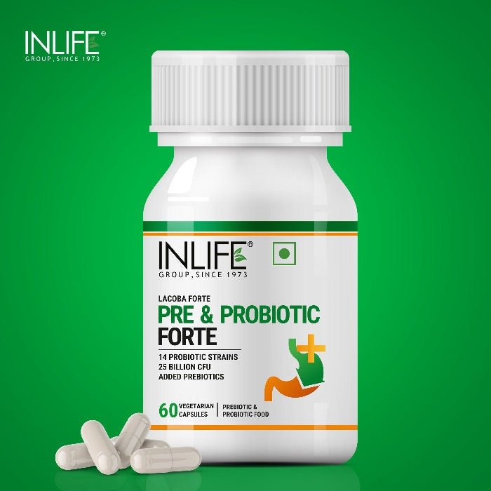 INLIFE Probiotics Forte Supplement 25 Billion CFU with 14 Strains - INLIFE Healthcare (International)