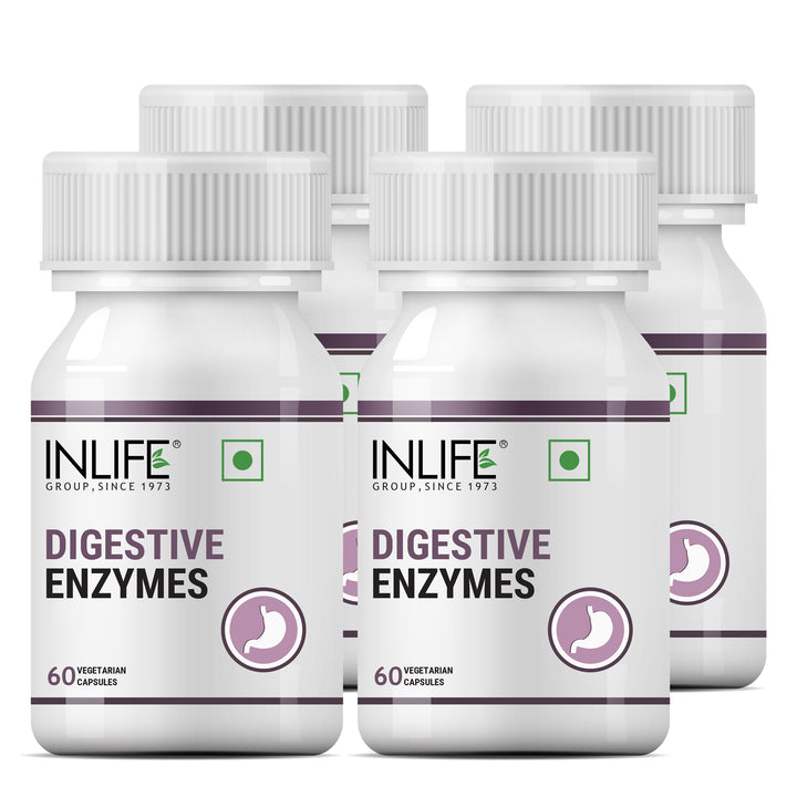 INLIFE Digestive Enzymes Supplement for Digestive Support