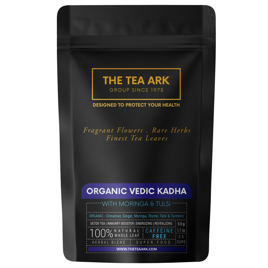 Vedic Kadha Detox Tea with Moringa & Tulsi, Immunity Booster