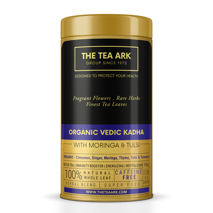 Vedic Kadha Detox Tea with Moringa & Tulsi, Immunity Booster