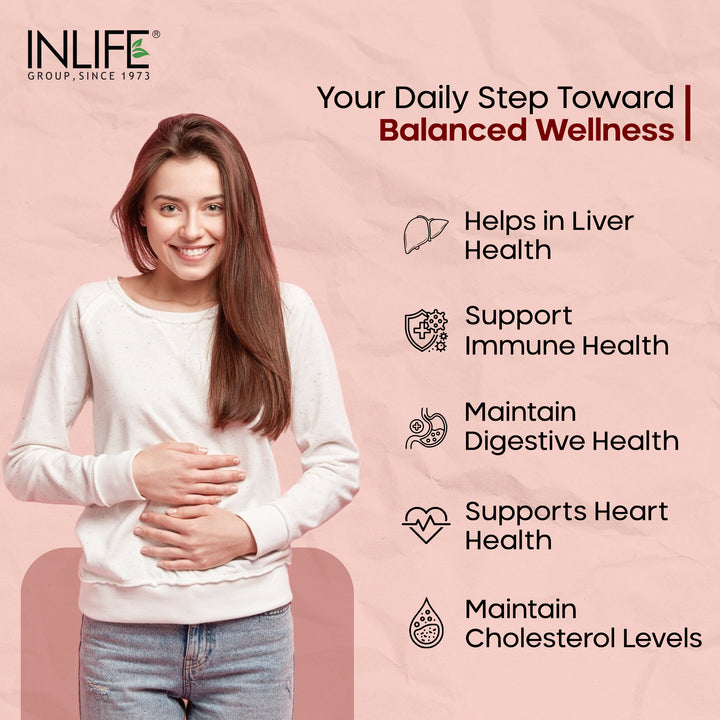 INLIFE Berberine Supplement with HCl 500mg, Milk Thistle, Turmeric