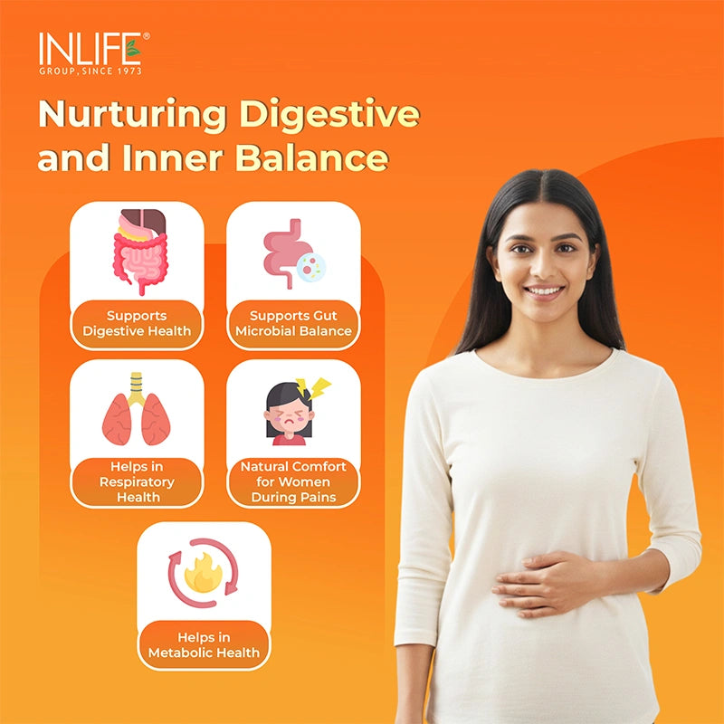 INLIFE Hing Oil Capsule (Asafoetida) | Faster Absorption than Powder | Digestion Support Supplement for Men and Women, 15mg - 60 Liquid Filled Vegetarian Capsules