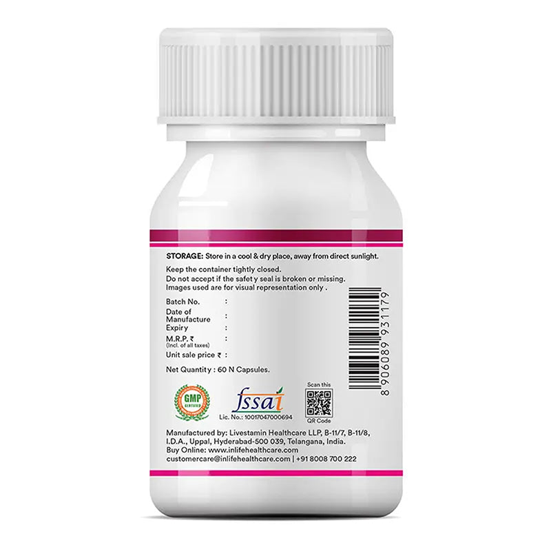 INLIFE Multivitamins & Minerals Antioxidants for Women Daily Formula Vitamins Supplement