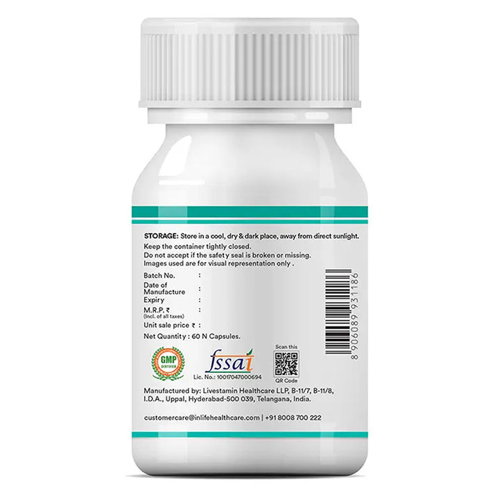 INLIFE Multivitamins & Minerals Amino Acids Antioxidants for Men Health Supplement