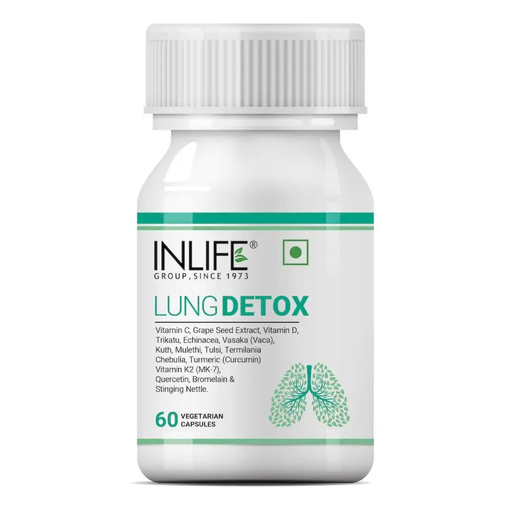 INLIFE Lung Detox Supplement, Supports Healthy Lungs