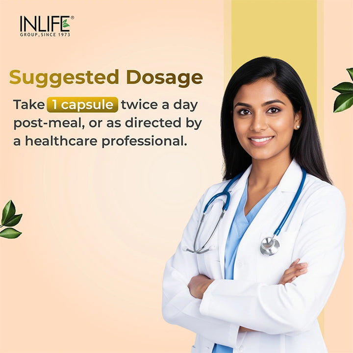 INLIFE Sea Buckthorn Oil Capsules 500mg | Omega 3 6 7 9 Supplement for Skin and Overall Wellness - 30 Liquid Filled Vegetarian Capsules