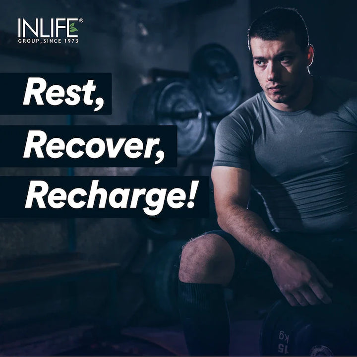 INLIFE ZMA- Zinc Magnesium Aspartate and Vitamin B6 Supplement