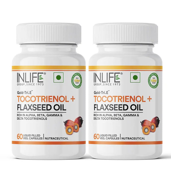 INLIFE Tocotrienol Oil with Flaxseed Oil Supplement