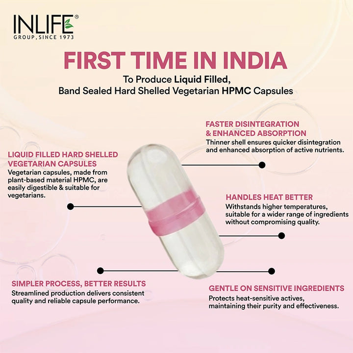 INLIFE Natural Frankincense Oil | Liquid-Filled Veg. Capsules | 150 mg