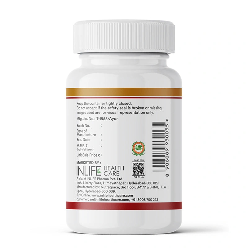 INLIFE Sea Buckthorn Oil Capsules 500mg | Omega 3 6 7 9 Supplement for Skin and Overall Wellness - 30 Liquid Filled Vegetarian Capsules