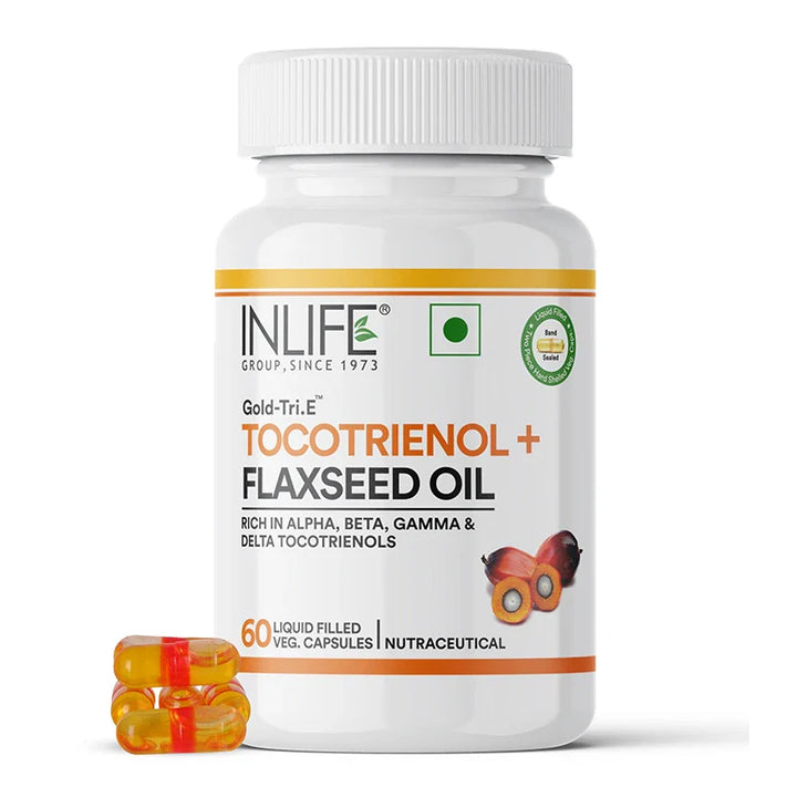 INLIFE Tocotrienol Oil with Flaxseed Oil Supplement