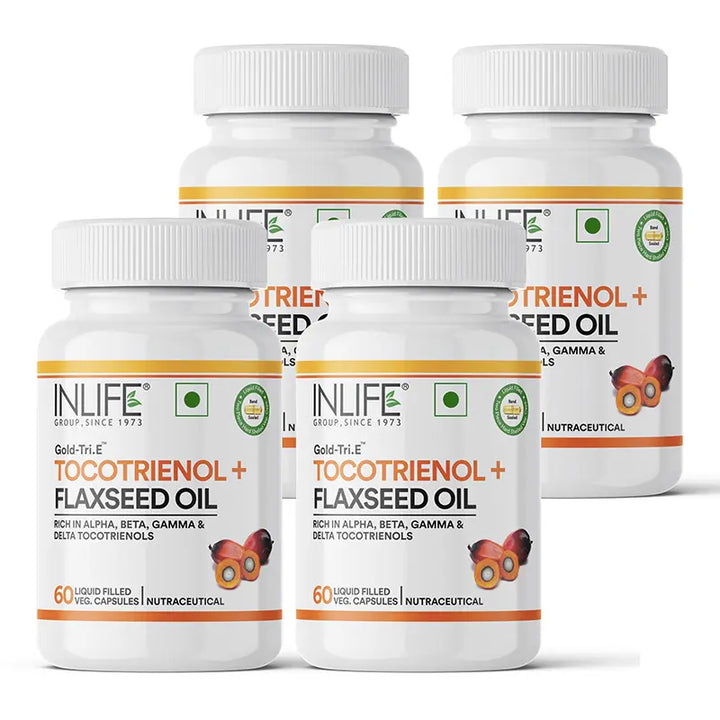 INLIFE Tocotrienol Oil with Flaxseed Oil Supplement