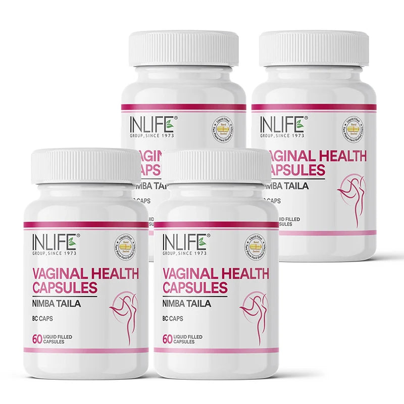 INLIFE Vaginal Hygiene Support with Neem Seed Oil | Capsules