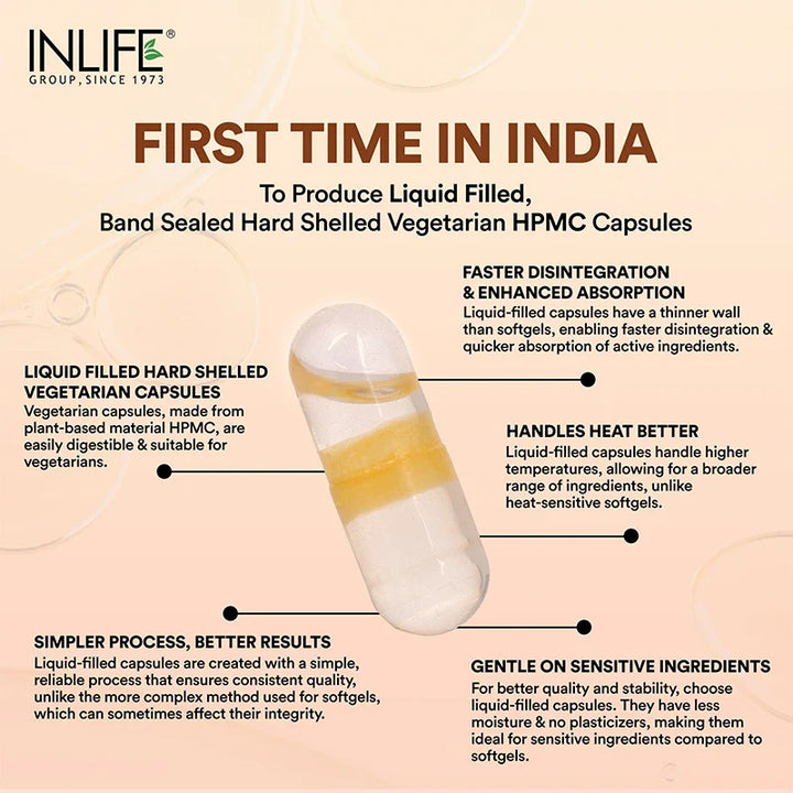 INLIFE Garlic Oil with Cold Pressed Coconut Oil Supplement
