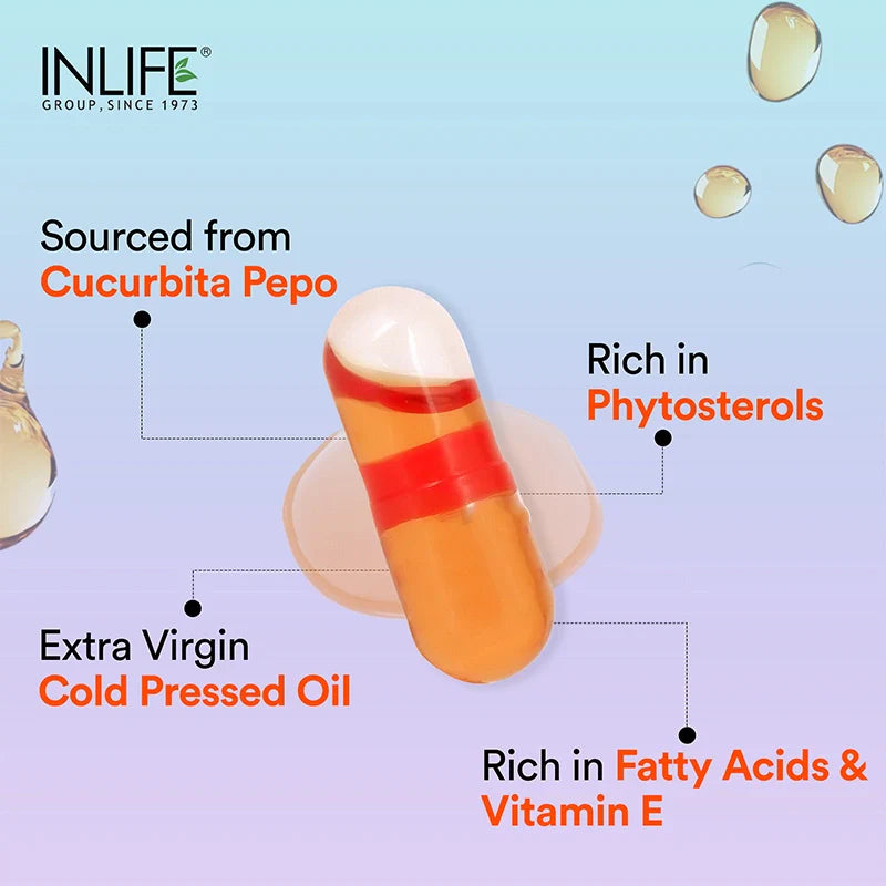 INLIFE Pumpkin Seed Oil Capsules