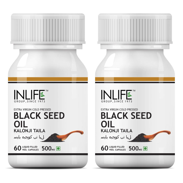 INLIFE Black Seed Oil Extra Virgin Cold Pressed, 500 mg - INLIFE Healthcare (International)