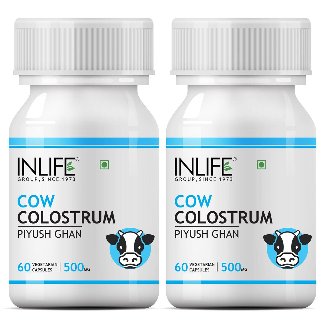 INLIFE Cow Colostrum Supplement, 500mg - INLIFE Healthcare (International)