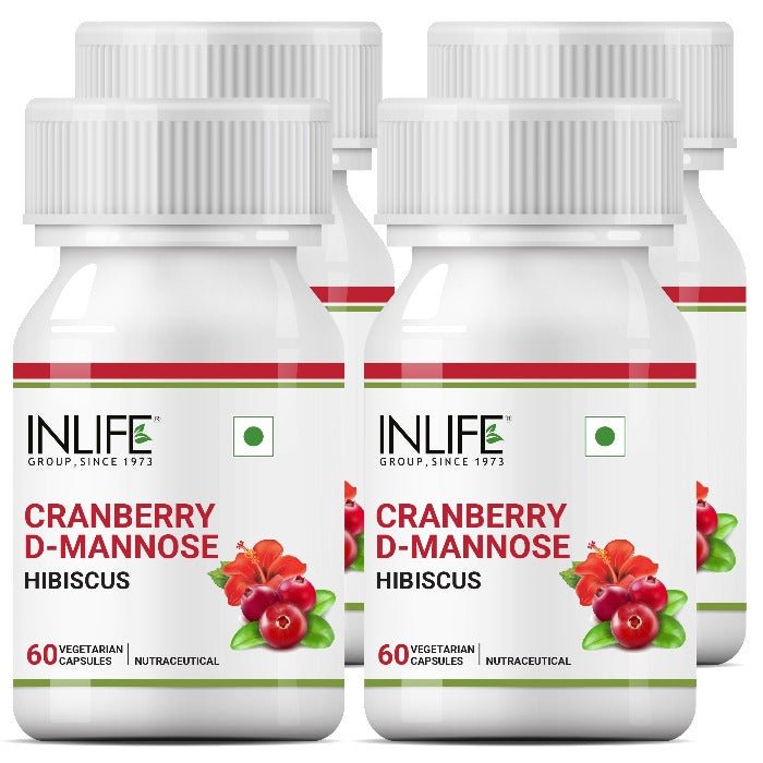 INLIFE Cranberry D - Mannose & Hibiscus Extract Supplement - INLIFE Healthcare (International)