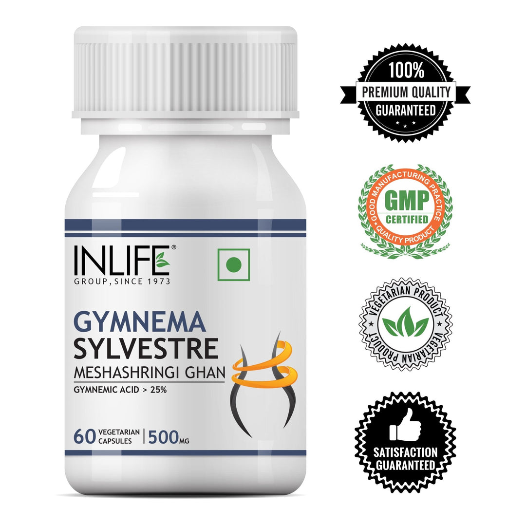 INLIFE Gymnema Sylvestre Supplement, 500 mg - INLIFE Healthcare (International)