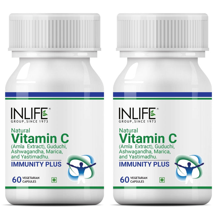 INLIFE Immunity Plus Immune Booster Supplement with Ayurvedic Herbs - INLIFE Healthcare (International)