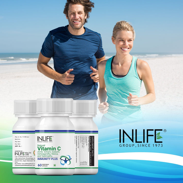 INLIFE Immunity Plus Immune Booster Supplement with Ayurvedic Herbs - INLIFE Healthcare (International)