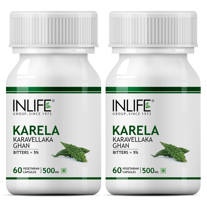 INLIFE Karela Extract Supplement, 500 mg - INLIFE Healthcare (International)