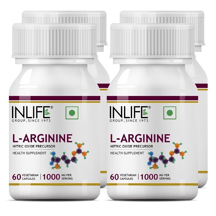 INLIFE L - Arginine Supplement, 1000mg - INLIFE Healthcare (International)