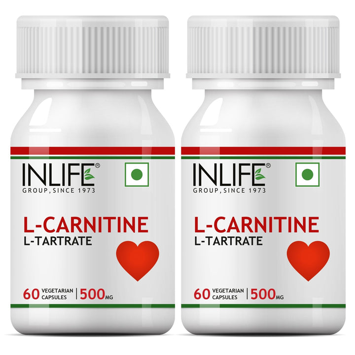 INLIFE L - Carnitine L - Tartarate Supplement, 1000 mg - INLIFE Healthcare (International)