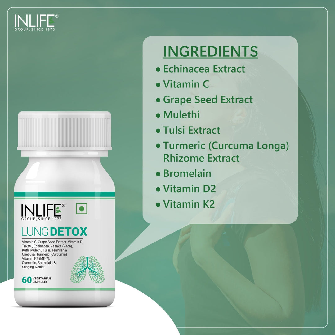 INLIFE Lung Detox Supplement, Supports Healthy Lungs - INLIFE Healthcare (International)