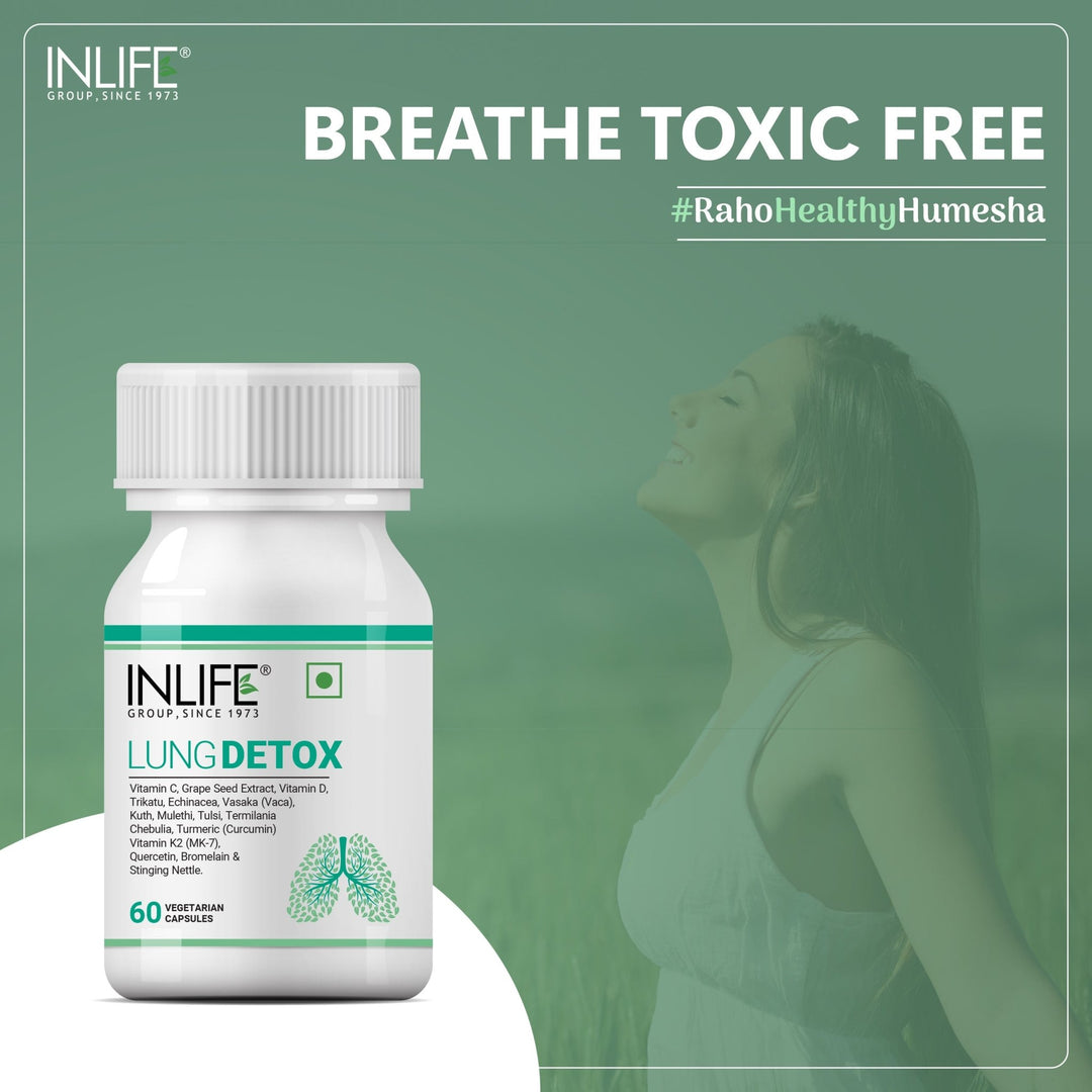 INLIFE Lung Detox Supplement, Supports Healthy Lungs - INLIFE Healthcare (International)