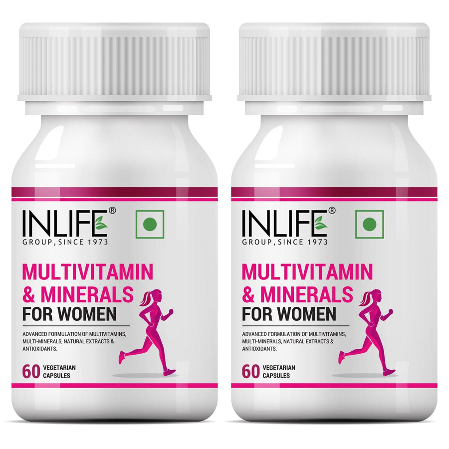 INLIFE Multivitamins & Minerals Antioxidants for Women Daily Formula Vitamins Supplement - INLIFE Healthcare (International)