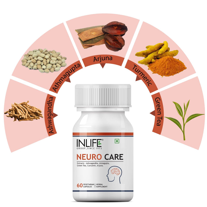 INLIFE Neuro Nerve Care Health Supplement, 500 mg - INLIFE Healthcare (International)