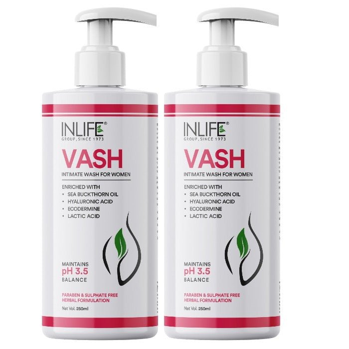 INLIFE Vaginal Wash for Feminine Personal Hygiene Cleansing Intimate Care, 250ml - INLIFE Healthcare (International)