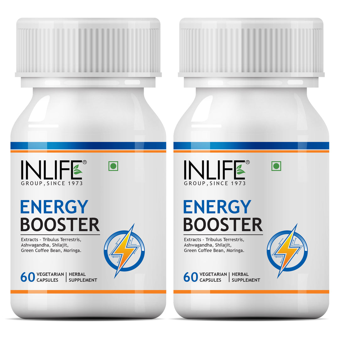 INLIFE Energy Booster Supplement with Ayurvedic Herbs